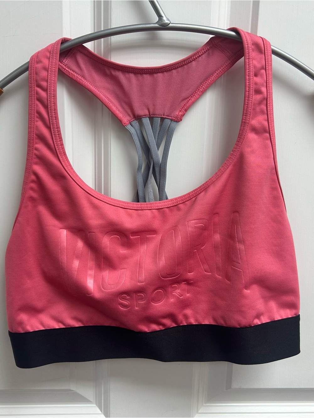 Victoria Sport "The Player" strappy racerback sports bra Size Medium